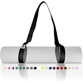 Tumaz Yoga Mat Strap Adjustable Carrier for All Yoga Mats, 2 Sizes | Extra Thick Cotton Blend |16+ colors are available | Fits Most Yoga Mats | Soft Woven Texture | Comfortable Shoulder Carry