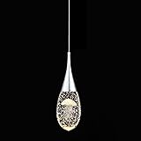 JoollySun Crystal Pendant Light Fixtures: Chrome