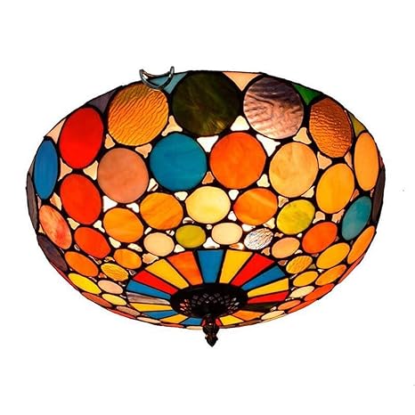 Amazon Com Chuanhan Tiffany Style Ceiling Light Lamp 16 Inches