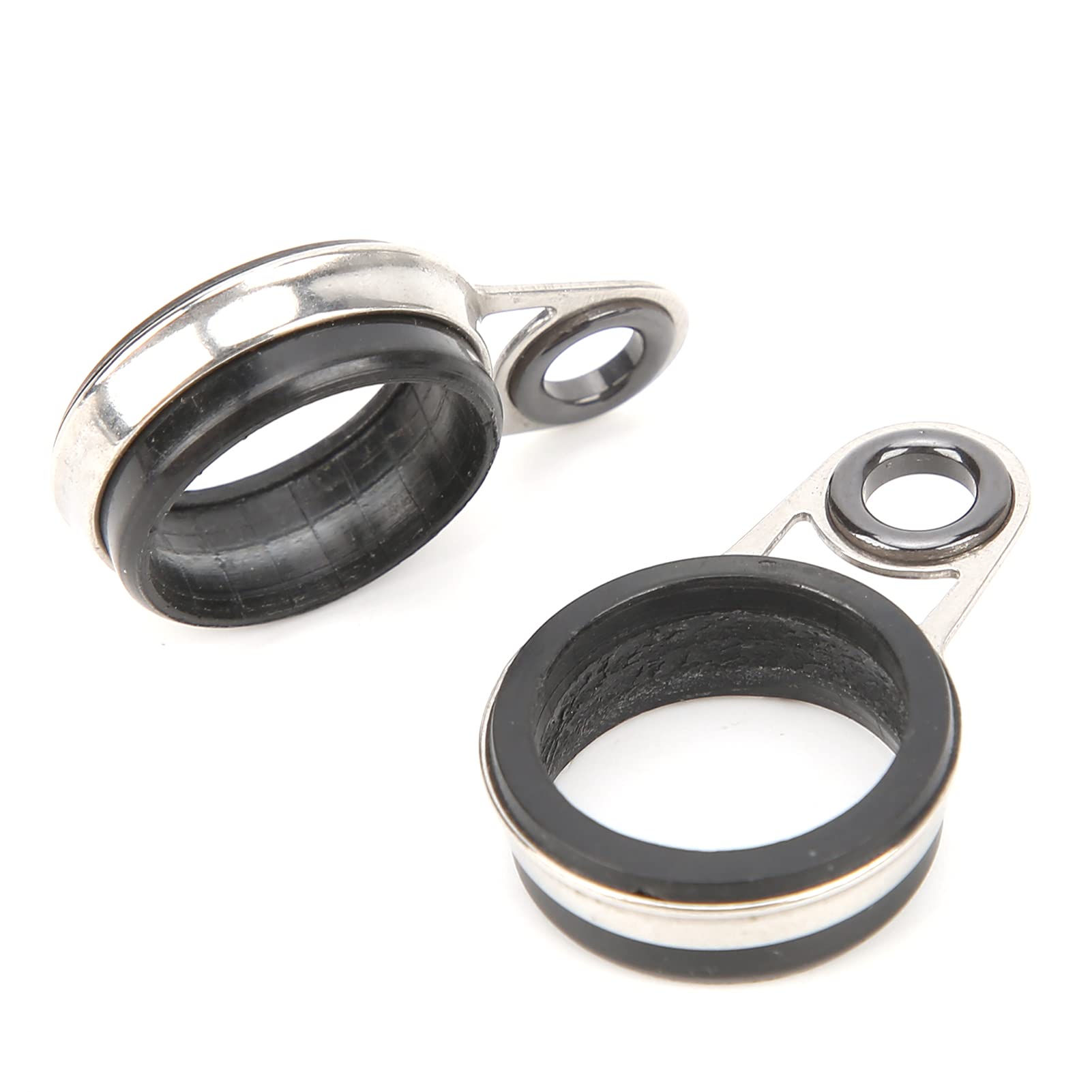 Uadme 37Pcs Fishing Rod Guide Stainless Steel Ceramic Ring kit Telescopic Portable for Surf Casting with Side Ring Outdoors Accessories