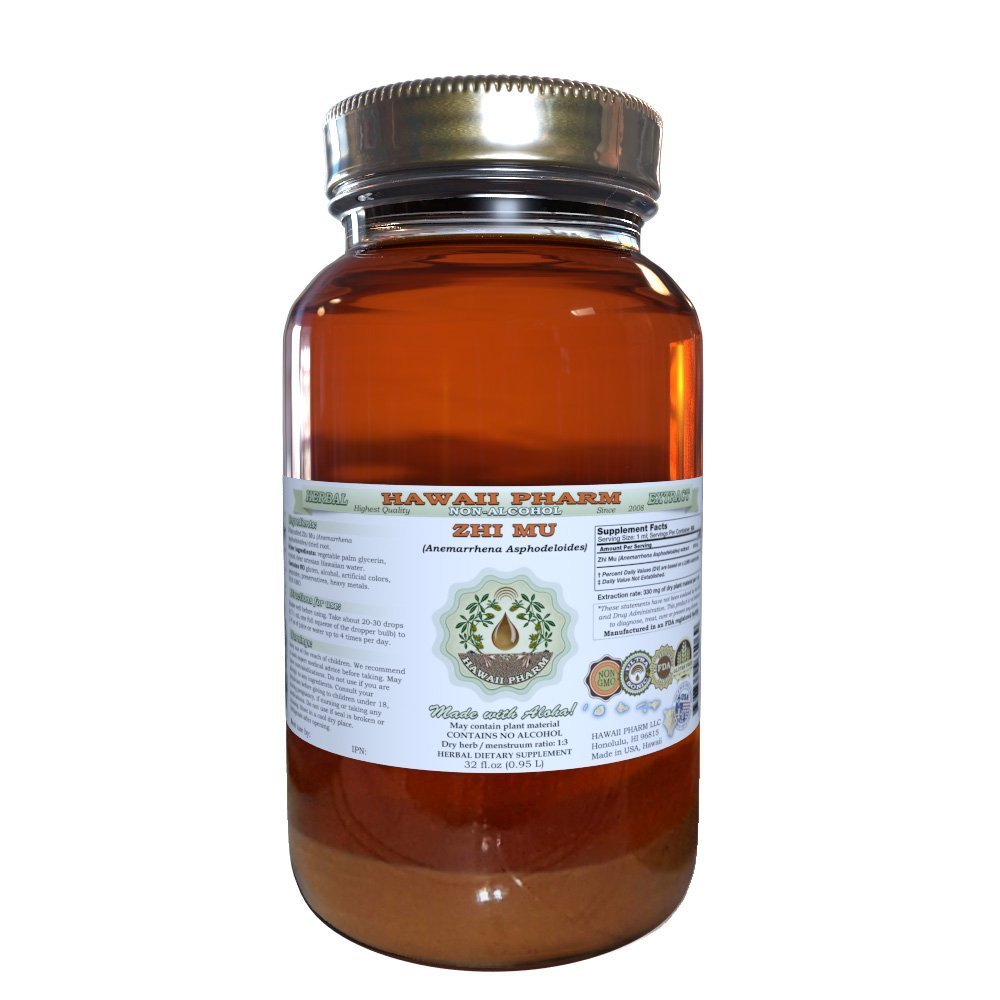 Zhi Mu AlcoholFREE Liquid Extract, Zhi Mu, Anemarrhena