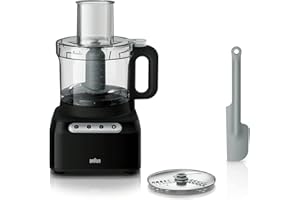 Braun FP3101BK Easy Prep 8-cup Food Processor, Black