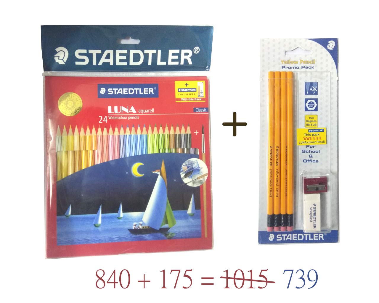 Staedtler Luna Watercolor Pencil (Pack of 24) Amazon.in Office Products