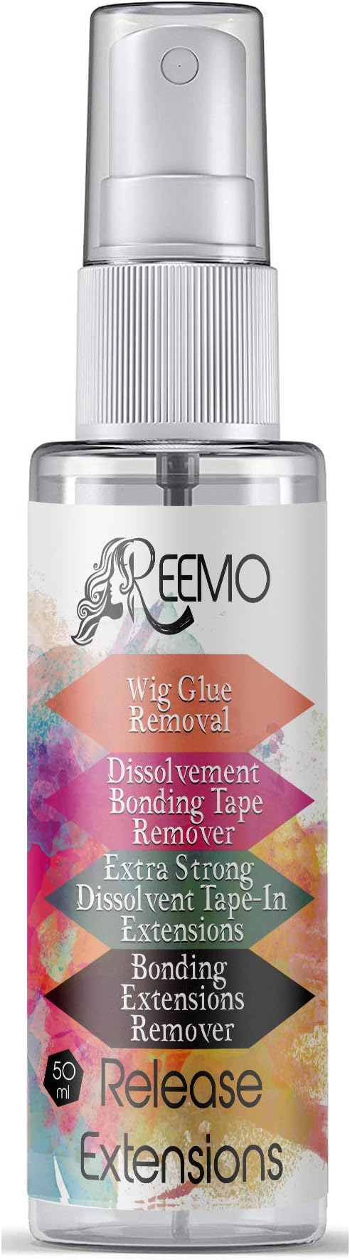 Release Extensions Wig Glue Removal Dissolvent Bonding Tape Remover Extra Strong Dissolvent Tape-In Extensions and Bonding Extensions Remover 50ml