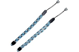 MUAGOCHIC Improved Replacement Wrist Straps for Oculus Quest 3 Gen Controller, Sturdy Comfy Adjustable Hand Strap for Oculus 3, Easy Attach White Resin Stopper for Oculus Controllers