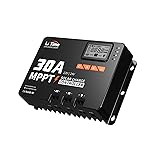 LiTime 30 Amp MPPT 12V/24V/Auto DC Input Solar