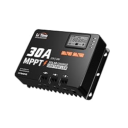 LiTime 30 Amp MPPT 12V/24V/Auto DC Input Solar
