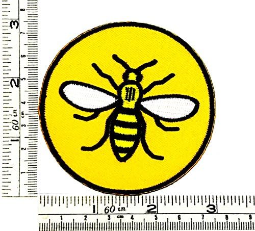 Yellow Manchester Pride 2017 cartoon Patch Embroidered Iron on Hat Jacket Hoodie Backpack Ideal for Gift