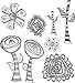 Ranger Everything's Rosy Dyan Reaveley's Dylusions Cling Stamp Collections, 8.5