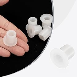 uxcell 12pcs Flanged Sleeve Bearings Plastic
