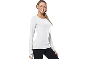 CADMUS Quick-Drying Running Long Sleeve Shirt for Women Workout Shirts