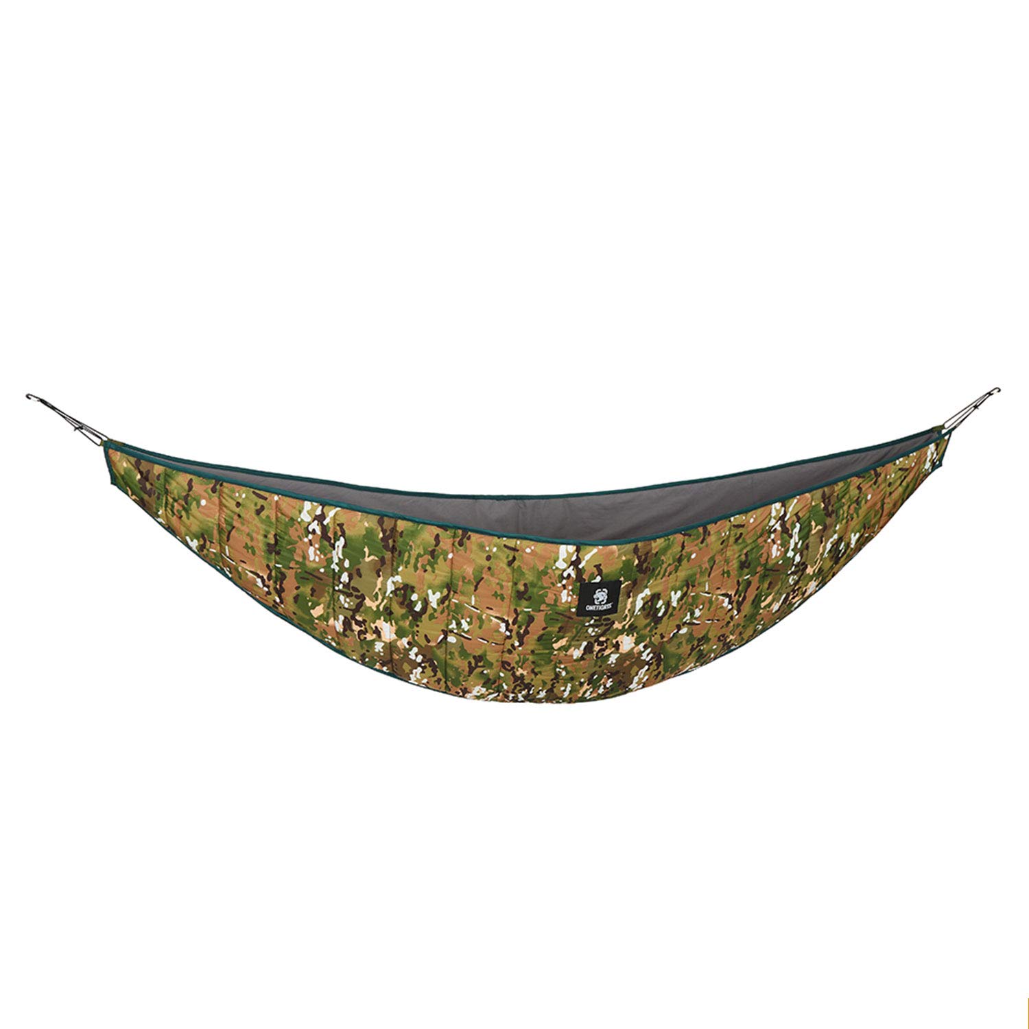 OneTigris Hideout Hammock Underquilt, Full Length Lightweight 4 Season Underquilt for Hammock Camping Hiking Backpacking Travel Beach Backyard Patio Portable