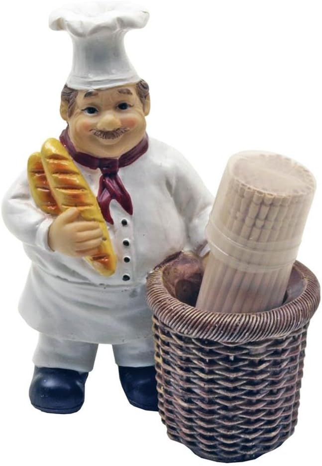 TarrKenn Chef Henri Tooth Pick Holder