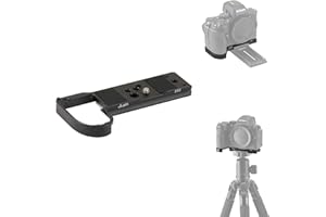 Fotga Z5II Camera Quick Release Plate for Nikon Z5 II Mirrorless Camera,Arca Swiss Base with 1/4"-20 3/8"-16 Holes,Compatible