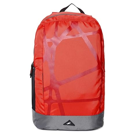 fastrack red backpack