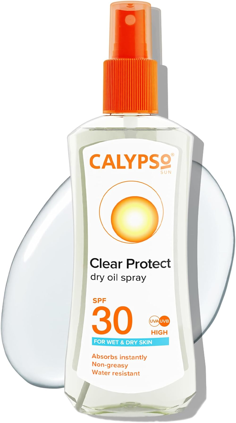 Calypso Dry Oil Wet Skin SPF30 Sunscreen 200ml