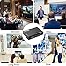 GOXMGO Hdmi Splitter 1 in 4 Out, 1x4 HDMI Splitter Audio Video Distributor Box Supports Full HD 1080P 4K/2K and 3D Resolutions Duplicate/Mirror Screen