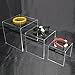 HESIN Clear Acrylic Risers Set of 3 (3inch,4inch,5inch)
