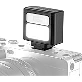 ULANZI SL02 Mini Speedlite with Video Fill Light Camera Flash for Canon/Fuji/Sony/Nikon/Panasonic/Olympus/Pentax, Digital Cam