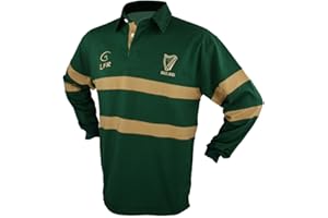 MALHAM Men's Irish Harp Rugby Shirt