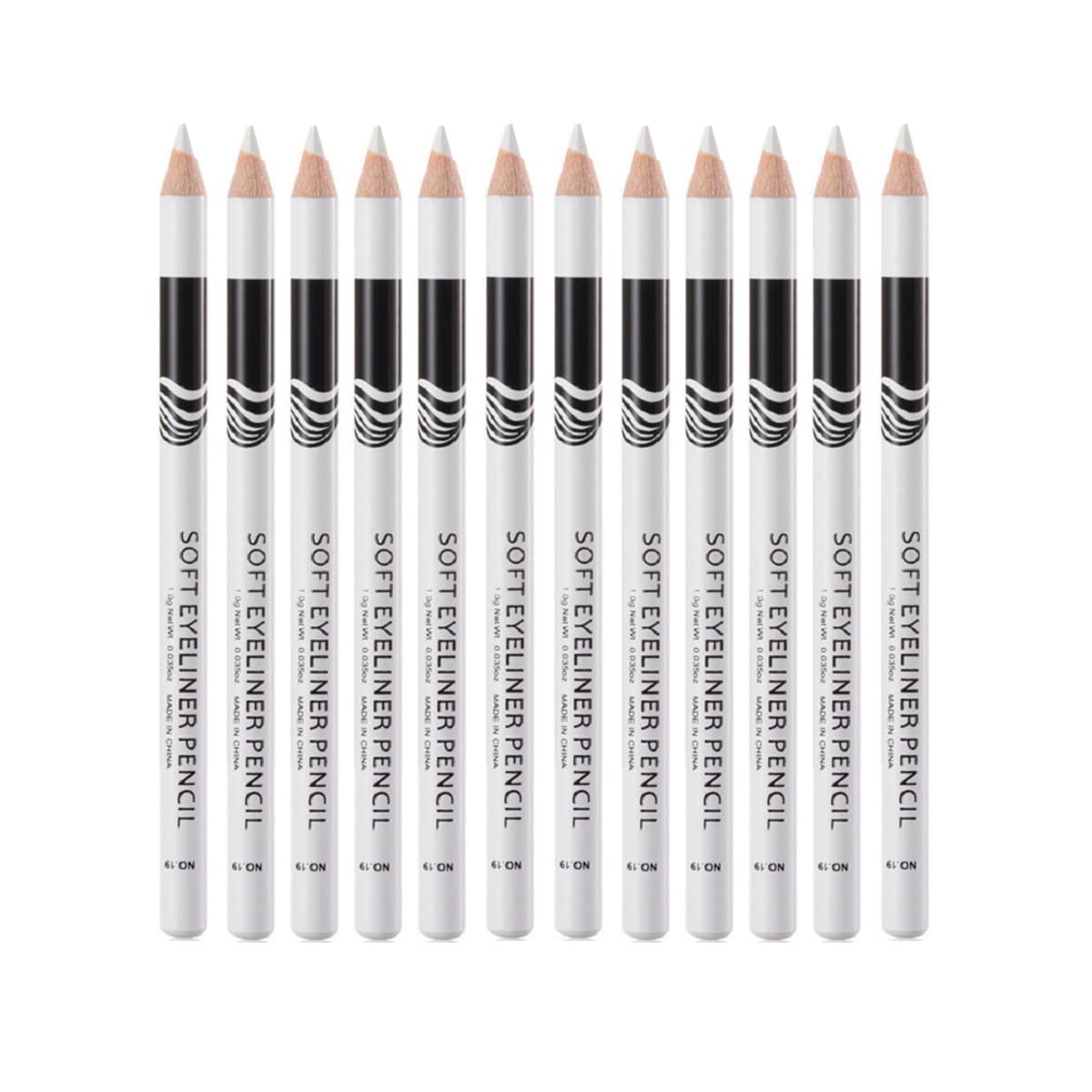 White Eyeliner Pencil, NACGUO Professional Waterproof, Long-Lasting Eyeliners Makeup Pencils - Soft Strokes, Easy Glide - Multipurpose Makeup Tool, Works as Eyeshadow, Highlighter, or Lip Liner