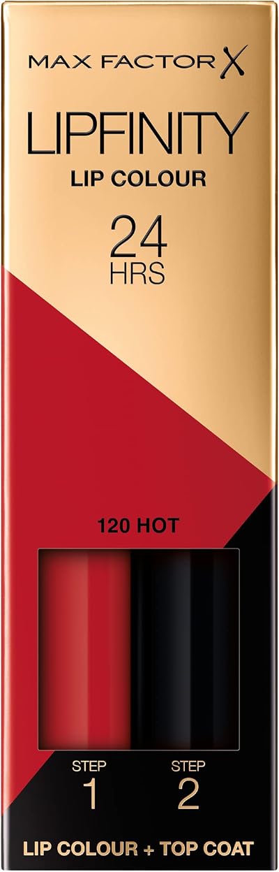 Max Factor Lipfinity Lip Colour with Top Coat 4.2g Long-Wear Matte