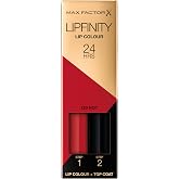 Max Factor X Lipfinity Lip Color, 120 Hot, Step 1: 2.3 ml &amp; Step 2: 1.9 g