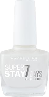 Maybelline Superstay 7 Days Nail Polish Soft White Nail Polish 10ml