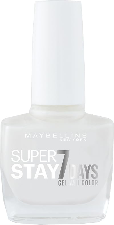 Maybelline Superstay 7 Days Nail Polish Soft White Nail Polish 10ml
