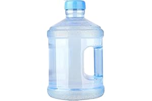 1 Gallon Water Bottle, Large 3L Camping Water Jug with Handle Reusable Portable Big Jug for Outdoor Sports, Gym, Home & Trave