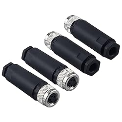 Lonlonty M8 Field Assembly Connector 4-Pin A Coding