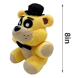 Ycixri FNAF Golden Freddy Plush Toy Suitable for
