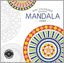 Mini coloriage antistress Mandala