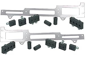 R&M Specialties 1101P Polished Spark Plug Wire Loom Set for Small Block Chevy