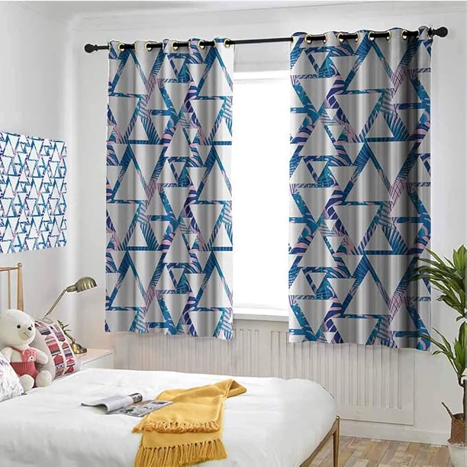 Hengshu - Cortinas de vidrio para puertas correderas, hojas de ginkgo