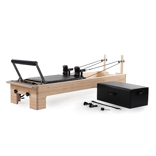 Studio Reformer with Revo Footbar, Balanced Body Pilates Reformer Machine | Studio-grade Pilates equipment built for home gym or professional studio use.