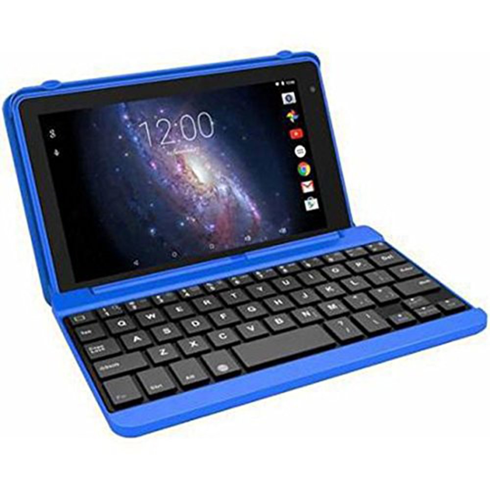 Premium High Performance RCA Voyager Pro 7'' 16GB Touchscreen Tablet With Keyboard Case Computer Quad-Core 1.2Ghz Processor 1G Memory 16GB Hard Drive Webcam Wifi Bluetooth Android 6.0-Blue by RCA