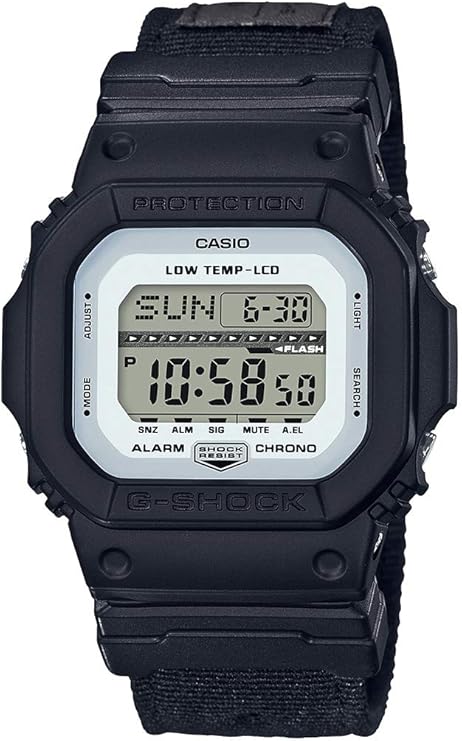 Casio Reloj Digital para Hombre de Cuarzo con Correa en Tela GLS-5600CL-1ER