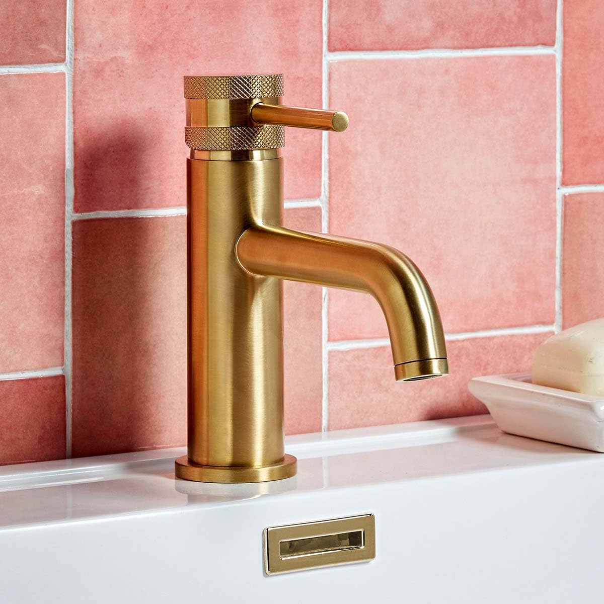 Apres Basin Mixer Brushed Brass | Bathroom Sink Tap | Basin Mixer | Brushed Brass Finish