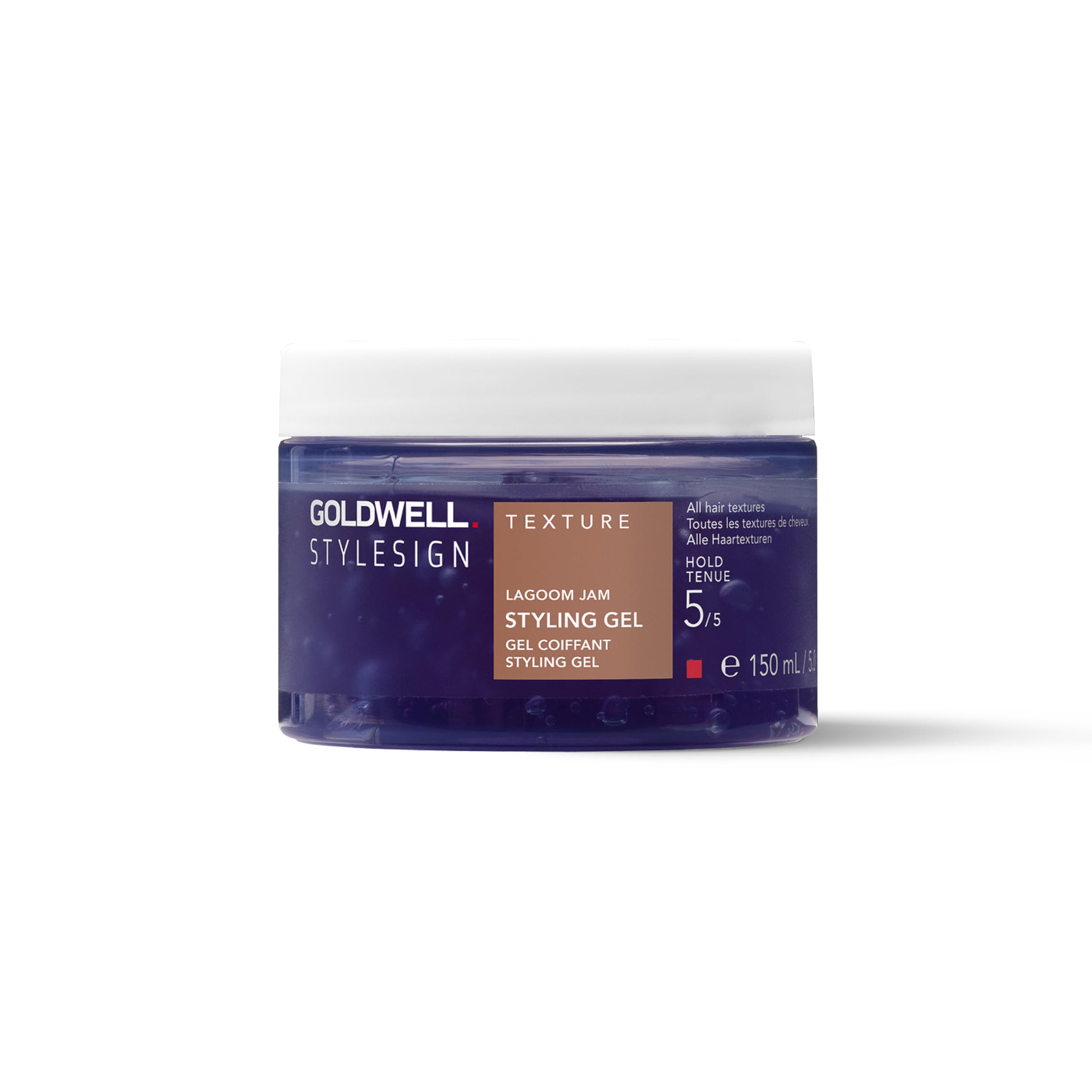 Goldwell StyleSign Lagoom Jam Styling Gel, For All Hair Types, Ultra-Strong Hold & High Shine, Humidity & Frizz Resistance up to 72h, Vegan, 150ml