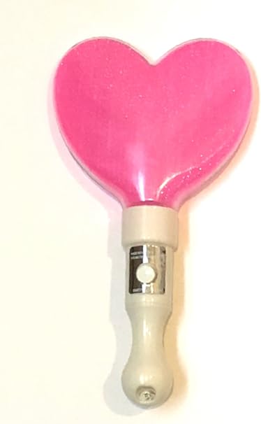 Amazon ライブ堂 ピンク 新バージョン 電池付き ハート型ペンライト ピンク アイドル ライブ コンサート イベント サイリウム サイリューム おもちゃ おもちゃ
