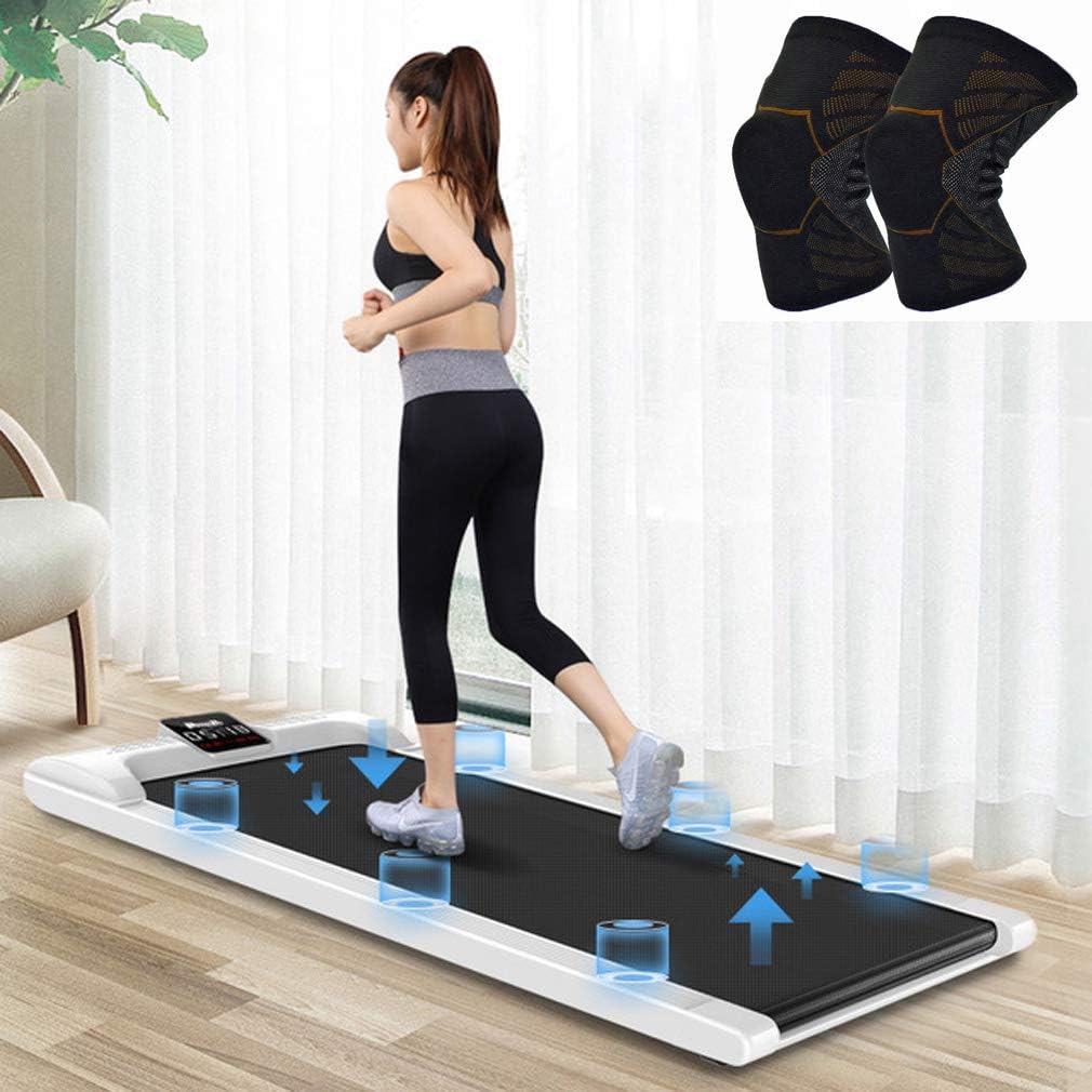 MG REAL Office Home Treadmill Electric Running Machine Fitness Walking Machine Gym Dedicated Simple Folding with Remote Control