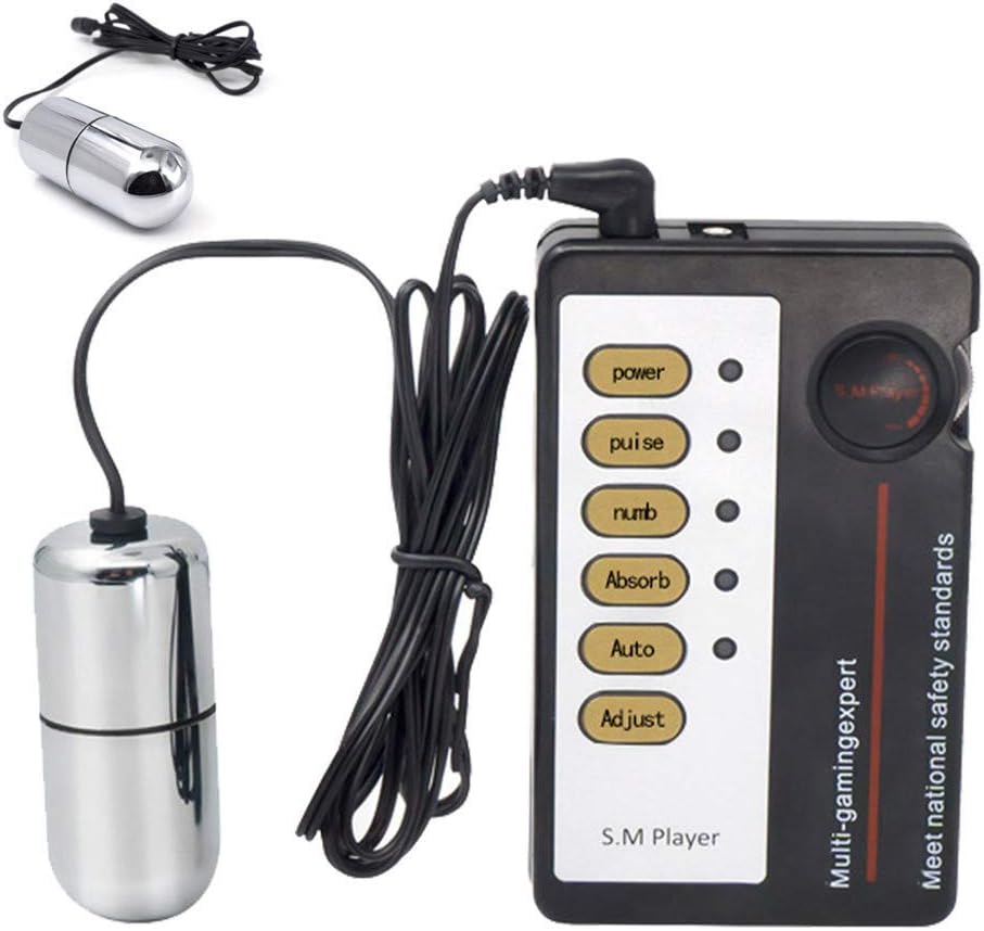 Piklohas Electric Shock â-ň-â-l Plug Stainless Steel Bullet Love Egg for Couples
