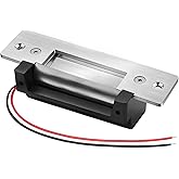 2026 Upgraded ANSI Standard Heavy Duty Electric Door Strike Lock for Door Access Control System,Cylindrical/Mechanical Locksets,Fail-Secure/Fail-Safe Adjustable,(Input Voltage 12VDC)