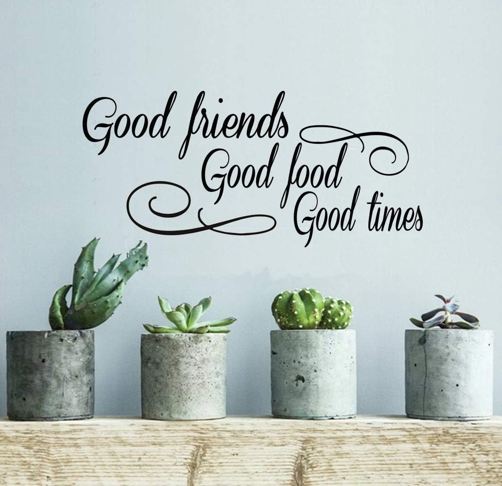 Amazon.com: gaoeer Wall Art Decor Decals Removable Mural Good Friends