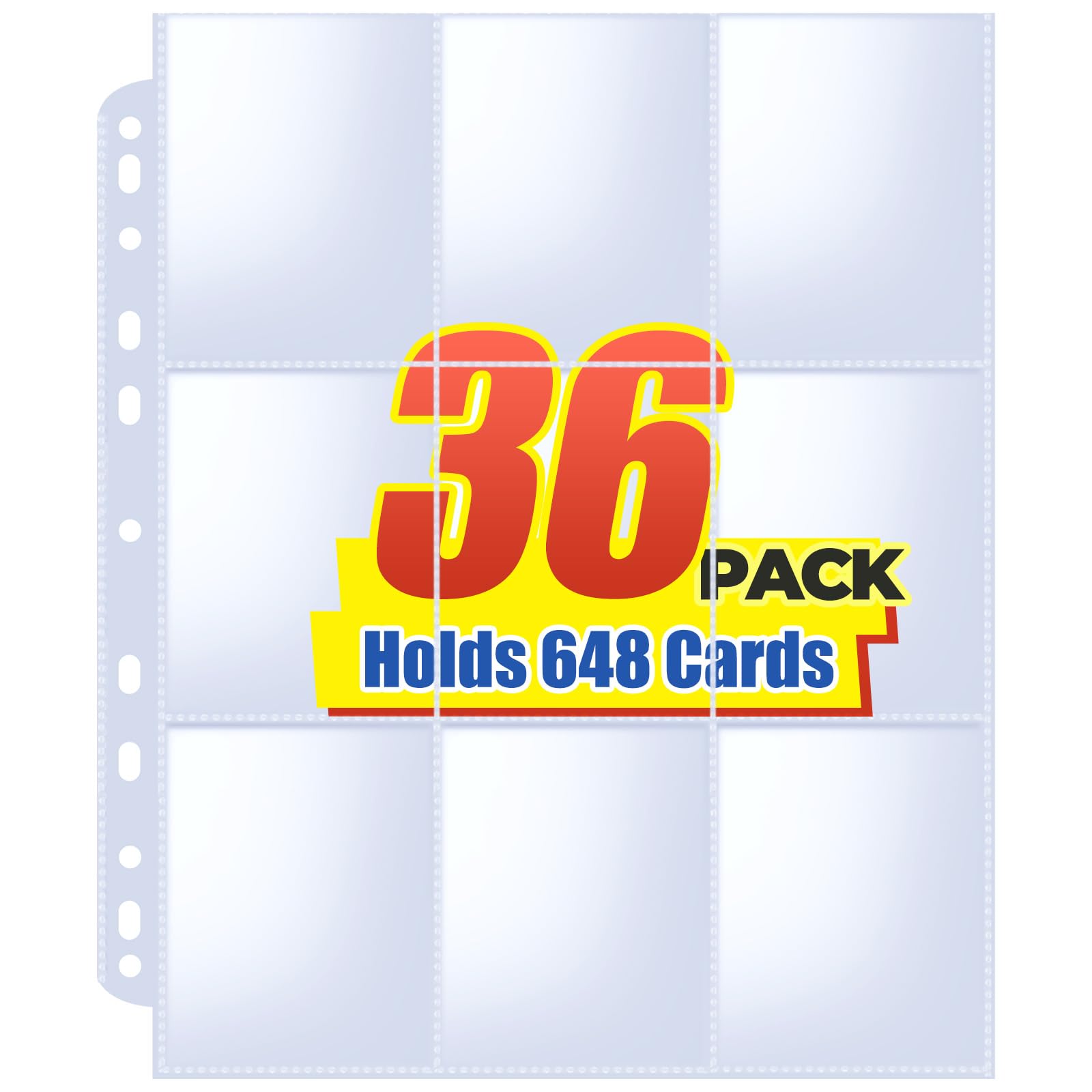 fabmaker card sleeves Amazon.com : 648 Pockets Double Side Trading Card Sleeves, Fabmaker 9  Pocket Card Sleeves Binder Sheets for 3 Ring Binder, Long-Lasting Trading  Cards Binder Sleeves Compatible with MTG, Baseball, Game : Office Products