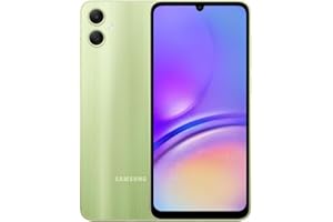 SAMSUNG Galaxy A05 (128GB, 4GB) 6.7" Dual SIM GSM Unlocked Global 4G LTE A055M/DS (Light Green)