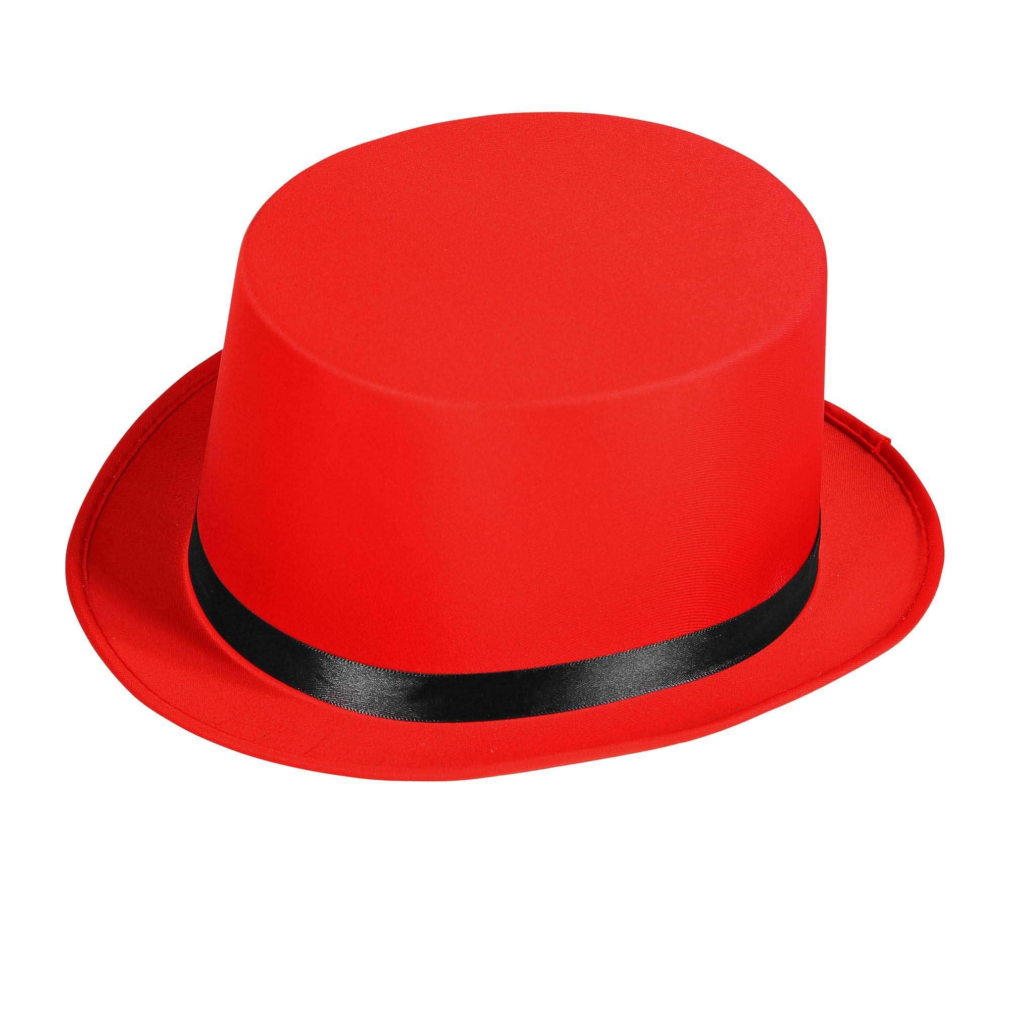 W WIDMANN MILANO Party Fashion - Ringmaster Top Hat Headwear Fancy Dress Accessory