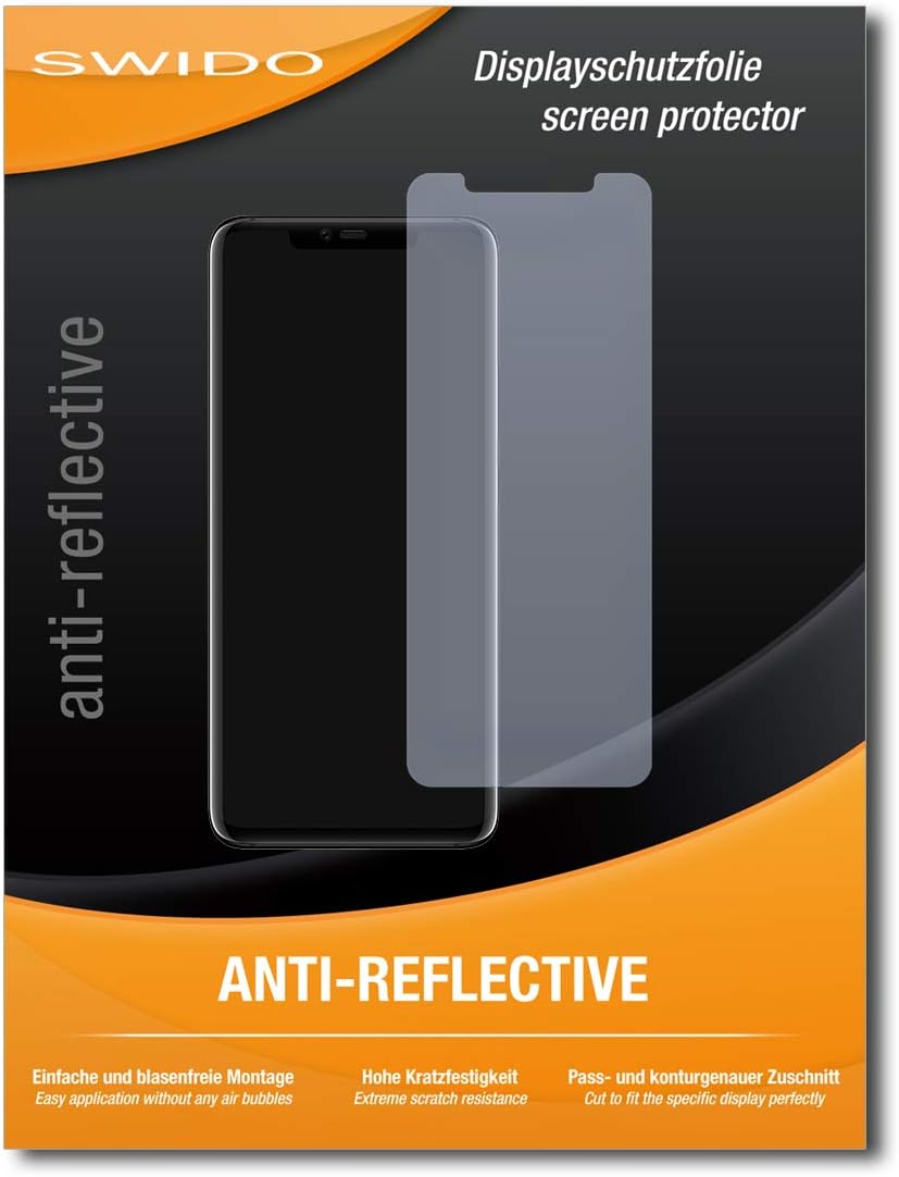 SWIDO Protective Film for Huawei Mate 20 RS Porsche Design [Pack of 2] Anti-Reflective Matte Anti-Glare High Hardness Protection Against Scratches / Film Screen Protector Tempered Glass Film