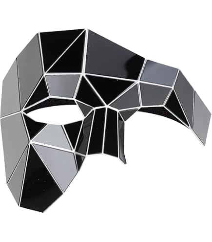 Amazon.com: No Face Chrome Mask Costume Accessory : Clothing